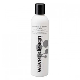 Design Essentials Wave By Design Define & Shine 2-N-1 Dry Finishing Lotion 8oz